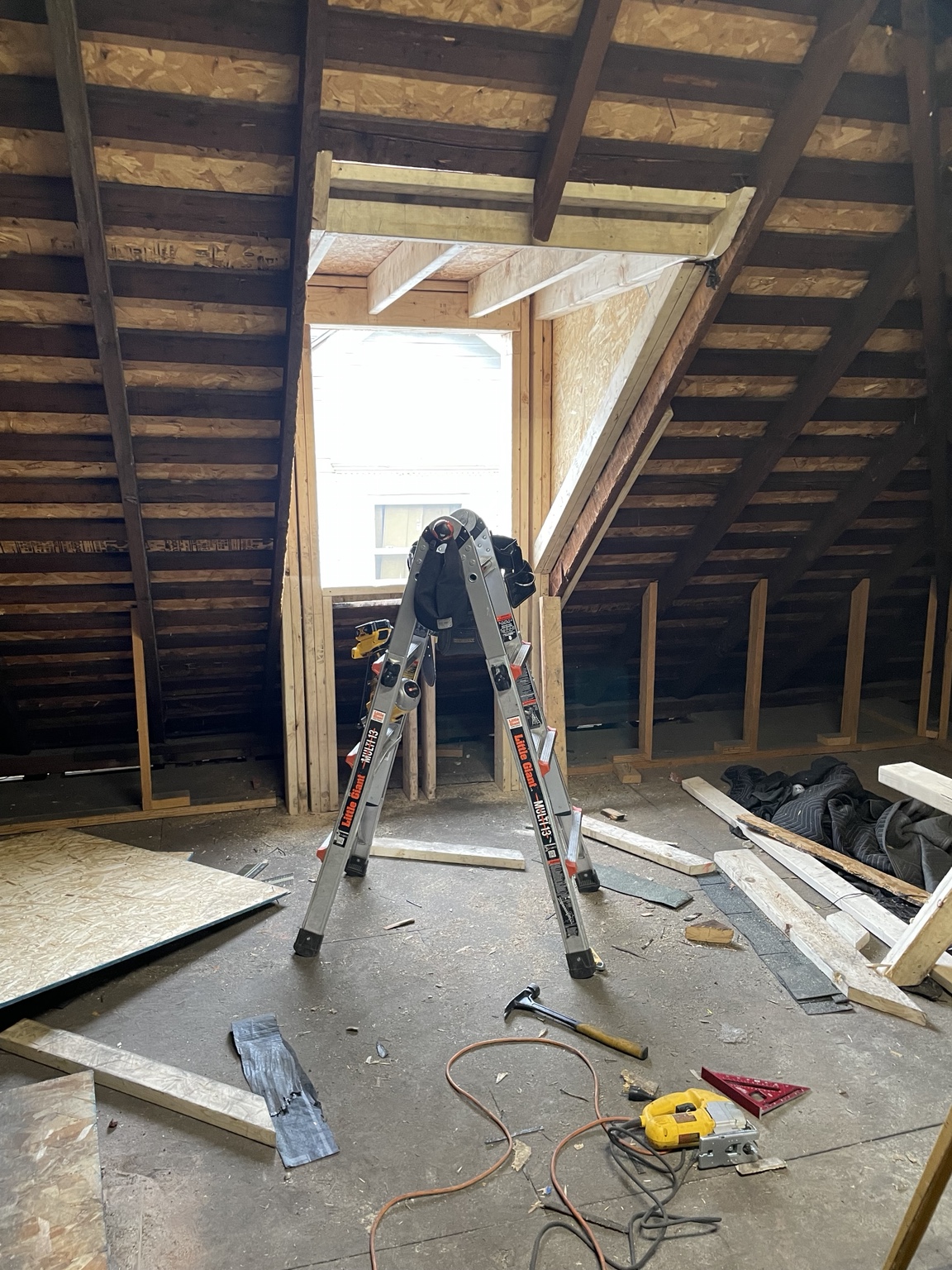 Parkway Avenue - Framing Progress