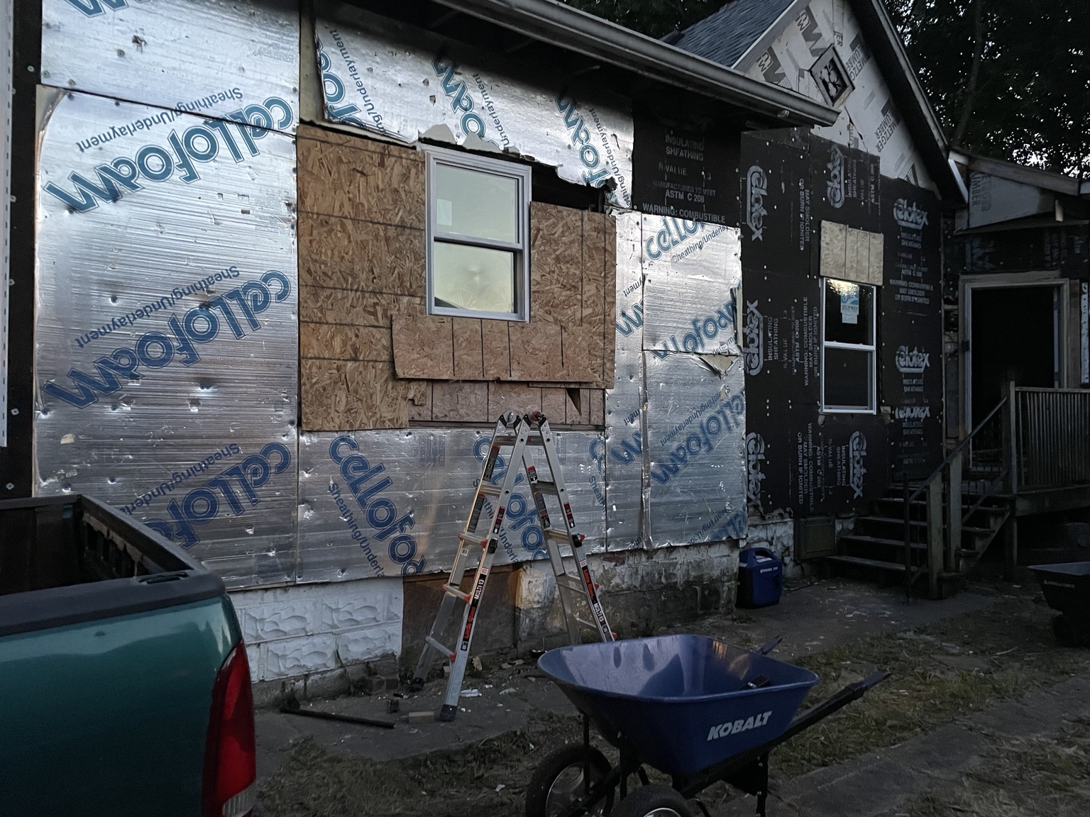 Jefferson St - Exterior Reconstruction Progress