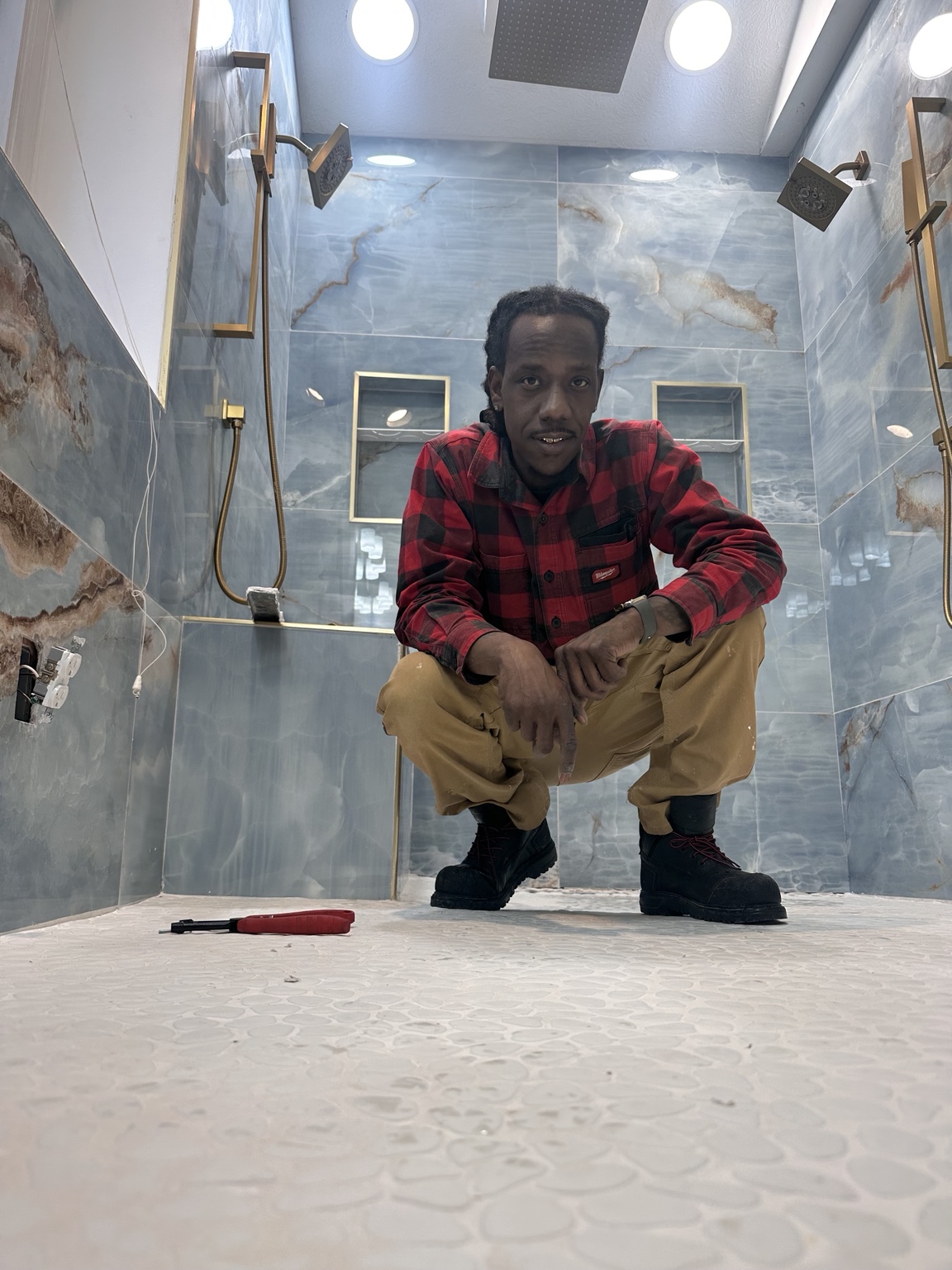 Custom Walk-In Shower - Trent — Custom Shower Project