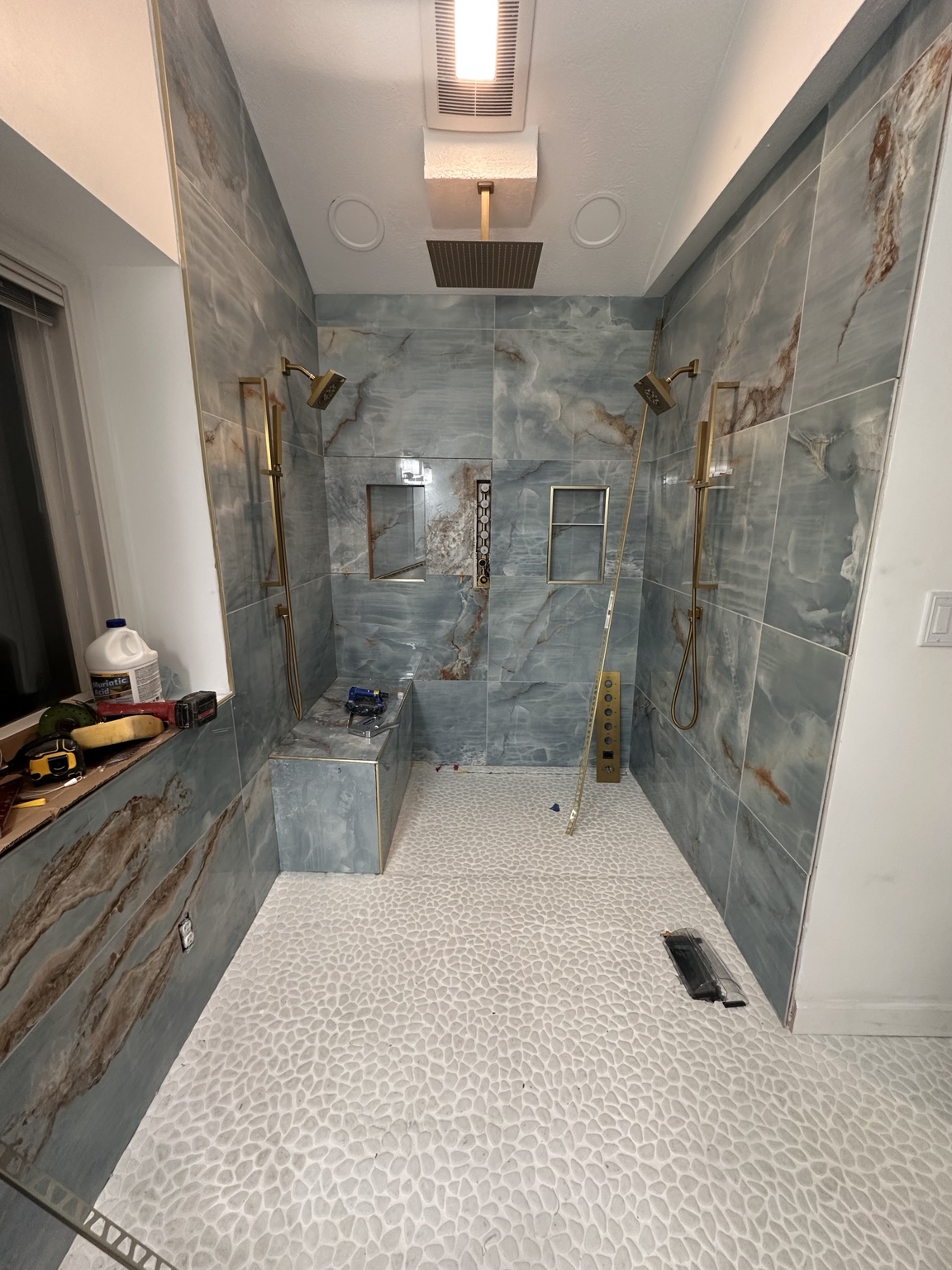 Custom Walk-In Shower - Walk-In Shower