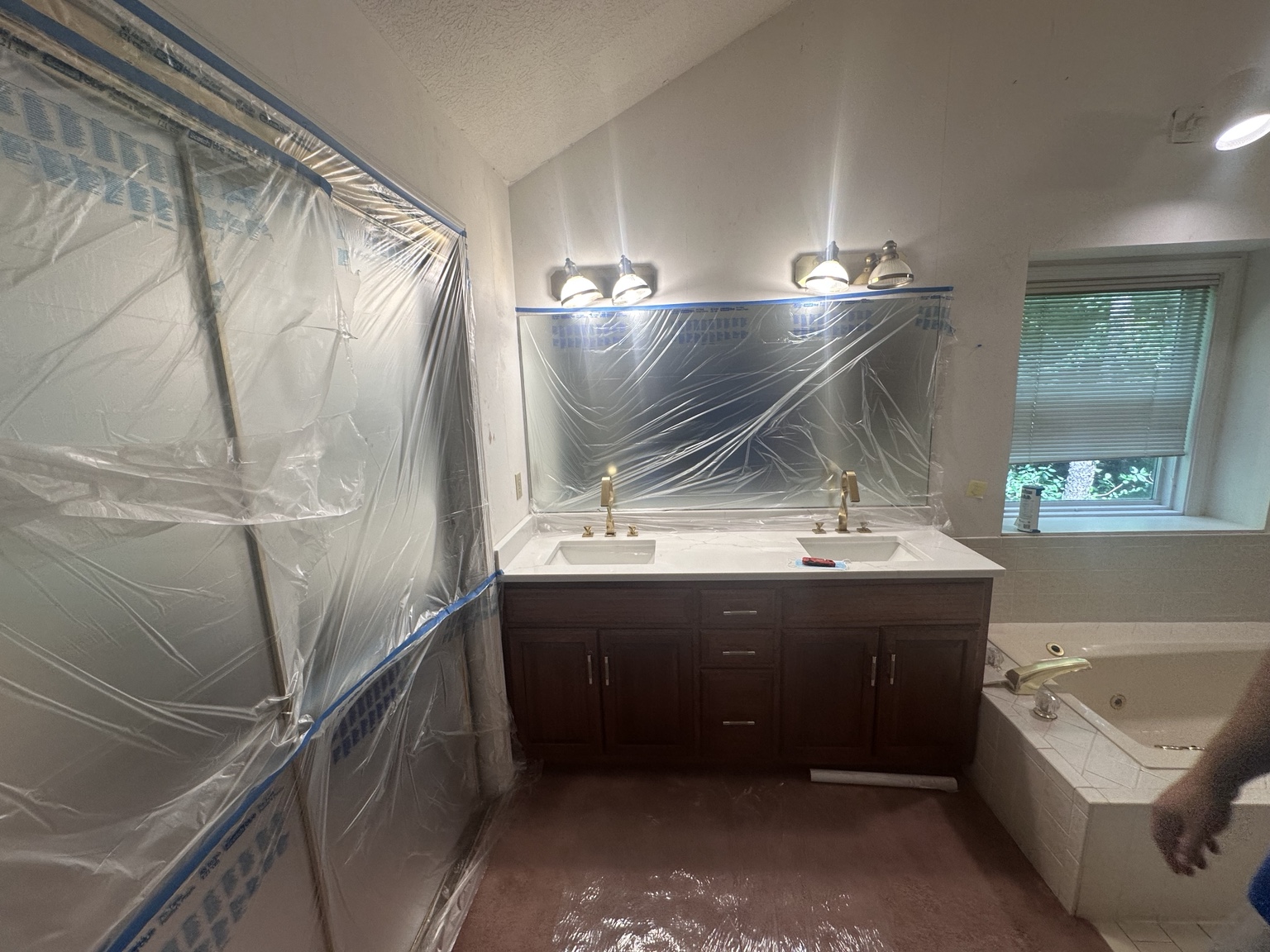 Custom Walk-In Shower - Completed Bathroom